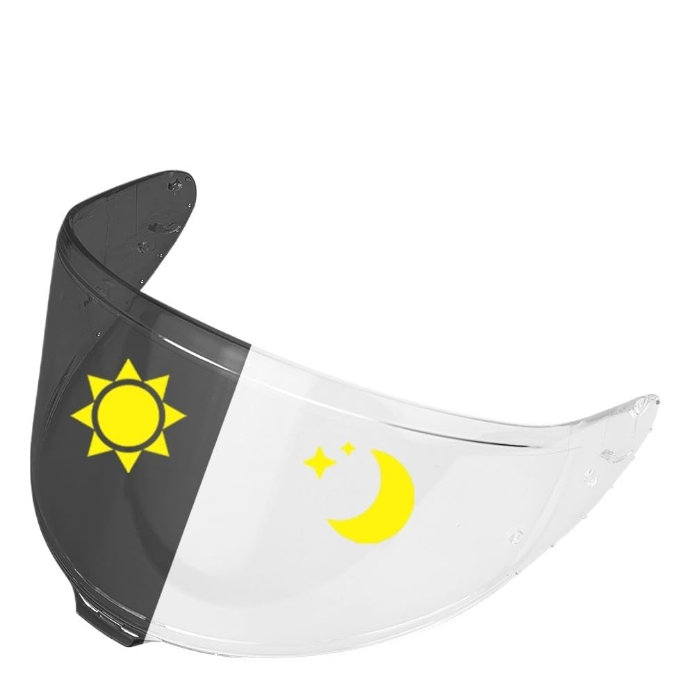 Generico Visiere per casco, Visiera fotocromatica for Z8 RF1400 NXR2 CWR-F2 Lente integrale Capacete con protezione solare(Photochromic visor)