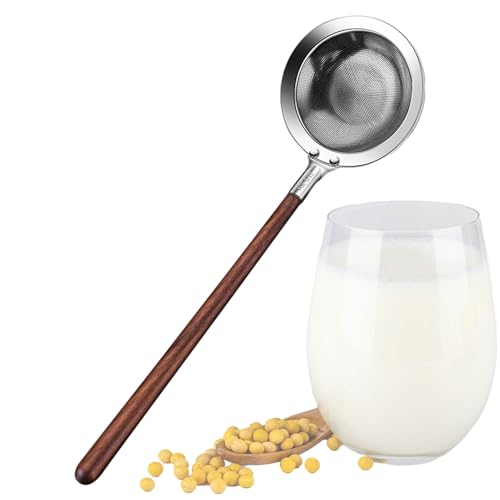 Colador Cuchara De Cocina,Utensilios De Cocina De Malla - Espumadera,Para Servir Y Cocinar Grasa Caldo Hot Pot Leche De Soja Sopa Y Fideos