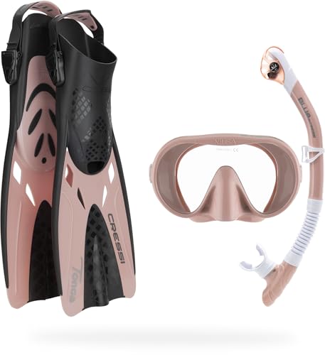 Cressi Musa Explorer Set, Oro Rosa, S/M