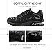Hitmars Zapatillas Deportivas Hombre Mujer Zapatos Deportivos Running Aire Fitness Gimnasio Sneakers Negras EU 43 Imagen de Hitmars Zapatillas Deportivas Hombre Mujer Zapatos Deportivos Running Aire Fitness Gimnasio Sneakers Negras EU 43