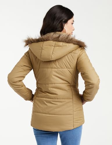 Image of Amazon Brand - Symbol Women Regular Quilted Jacket (Available in Plus Sizes)