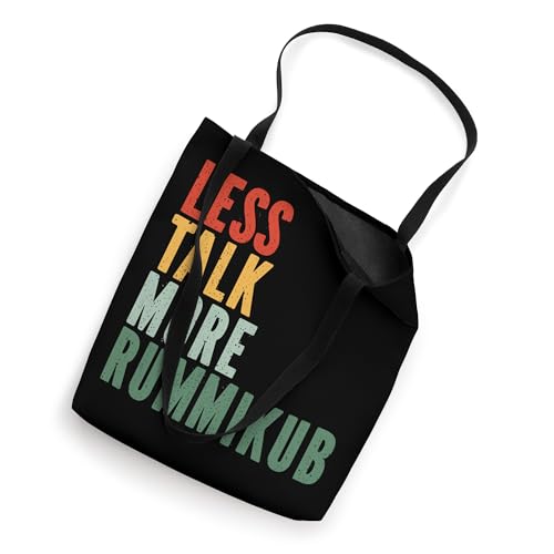 Bolso tote Less Talk More Rummikub miniatura 2