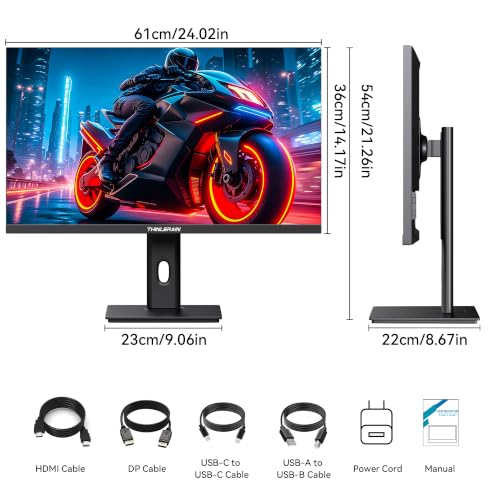 Image of 27 Inch 4K Monitor with Webcam - 160Hz UHD 3840x2160 IPS Vertical Gaming Monitor with Pop-Up 3MP Webcam, Speakers & Microphone, HDMI /DP /USB-C, VESA, for Gaming Design Home Office
