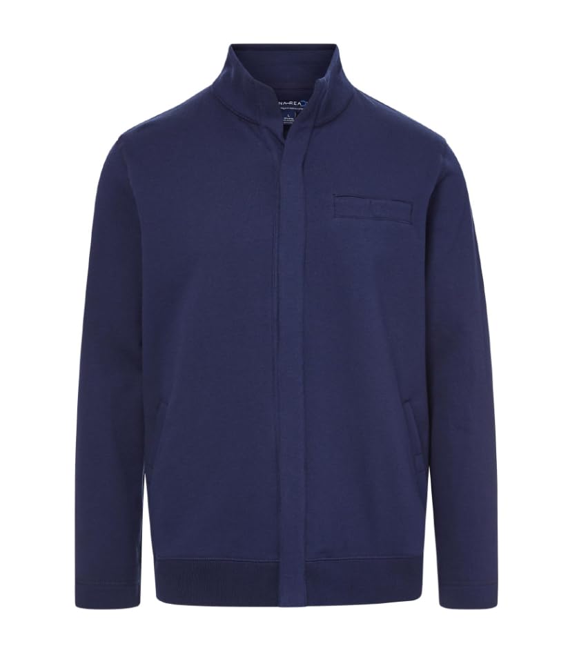 Knit Fleece Long Sleeve ‘Dillon’ Jacket with Magnetic Closures