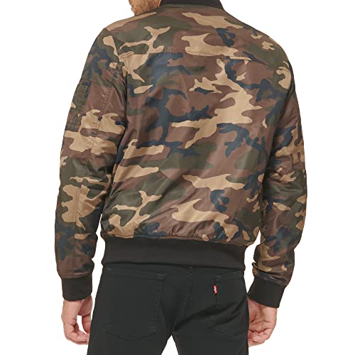 Image of Levi's Men's Flight Satin Unfilled Ma-1 Bomber