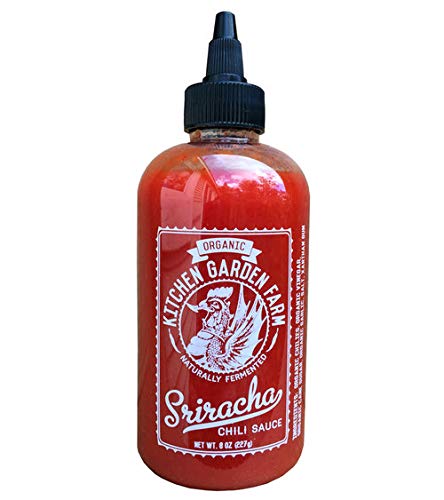Kitchen Garden Organic Sriracha, 8-Ounce Bottles (Pack of 12)