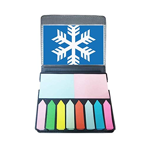 Marque-page flocon de neige bleu pour ne plus perdre votre page