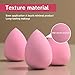 GFOUNS 15 pcs Beauty blender Makeup Sponge Bulk:Blender Sponges 15 Pcs for Liquid, Cream, and Powder, Multi-colored Pink make up sponges for foundation