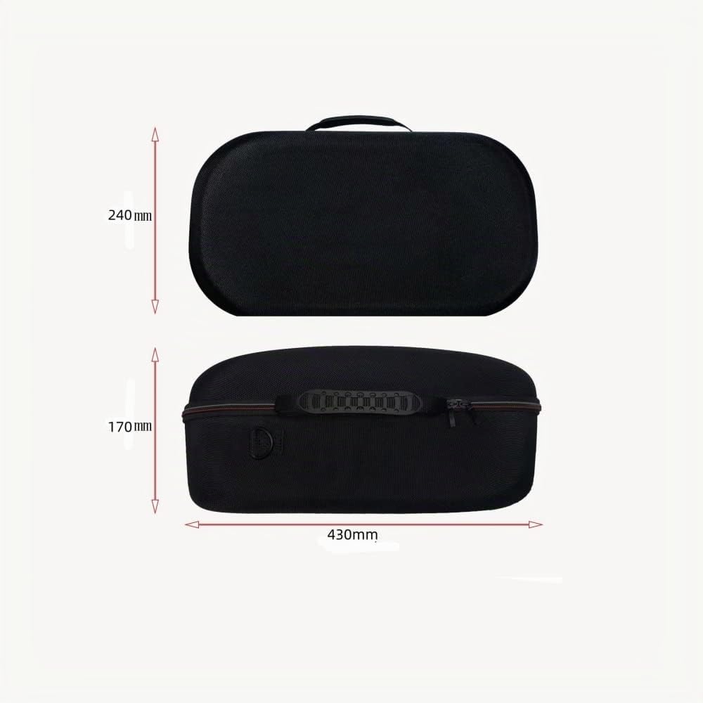 Sac de rangement VR compatible pour PS5 VR2/PSVR2, étui de transport pour lunettes de jeu VR boîte de protection de voyage rigide casques de réalité virtuelle pochette de valise multifonctionnelle