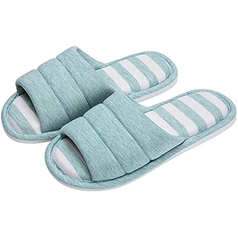 shevalues Women's Memory Foam House Slippers Cover