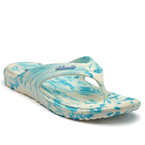 SOLETHREADS ORTHO ELITE MARBLE L | Durable | Sturdy | Light | Comfortable | Shock Absorbent | Slippers | Flip Flops for Women
