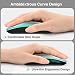 cimetech Kabellose Maus, wiederaufladbar, Bluetooth 5.1, USB 2.4 GHz, 1000-1200-1600 DPI verstellbar, kompatibel mit MacBook/Tablet/iPad/Laptop/... Grau