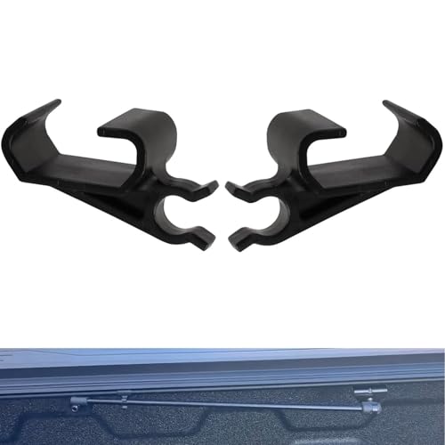 2 Pcs 351B0024 Truck Bed Cover Clips Fit RealTruck BAK BAKFlip MX4 Black