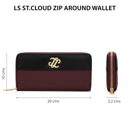 Image of Lavie Signature Women's St.Cloud Colourblock Zip Around Wallet | Gift for Women