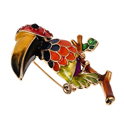Brooch exquise en zinc alliage avec strass pour sublimer vos vestes et sacs