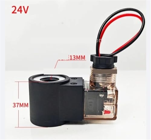 Électrovanne d'excavatrice 24V de haute précision hydraulique - 8