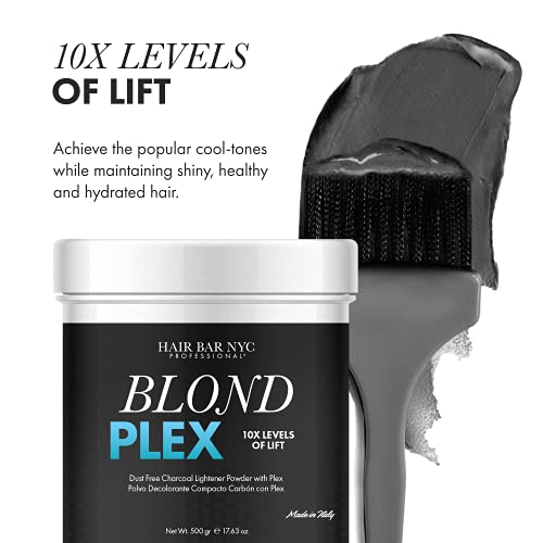 Hair Bar NYC Blond Bond Plex Extreme Lifting 10X Levels Black