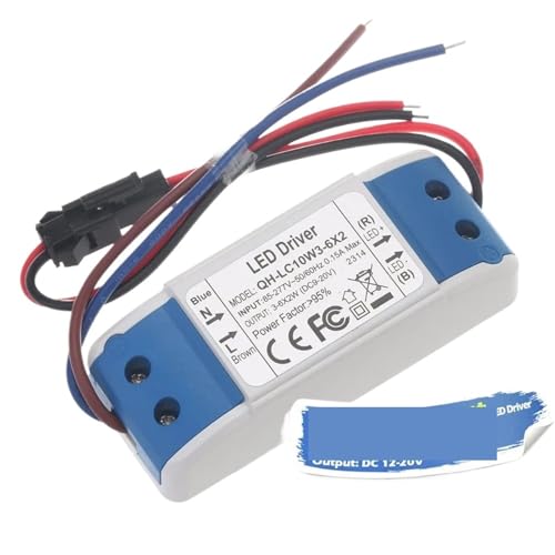 Driver LED courant continu 450mA transformateur 12-20V pour projecteur COB 8W à 12W