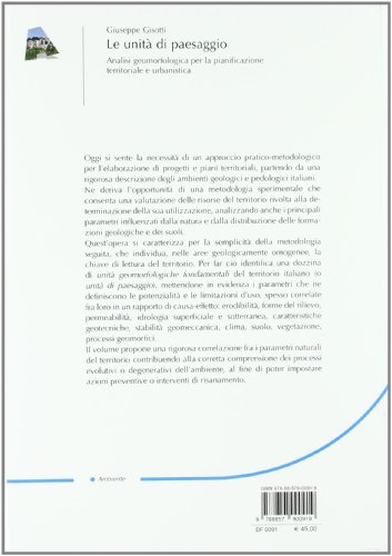Le Unità Di Paesaggio. Analisi Geomorfologica Per La Pianificazione Territoriale E Urbanistica - 2