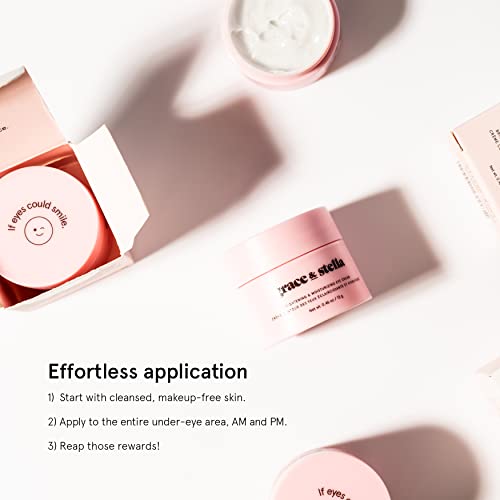 Eye Cream For Dark Circles, Bags And Puffiness (13 G) - Vegan Under Eye Cream For Wrinkles - Anti Aging Eye Cream (New Formulation) Eye Repair Cream By Grace And Stella #TOP2