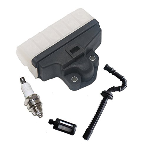 Aftermarket Filtre à air Filtre à carburant Tuyau Bougie d'allumage Compatible with tronçonneuse Stihl 021 023 025 MS210 MS230 MS250