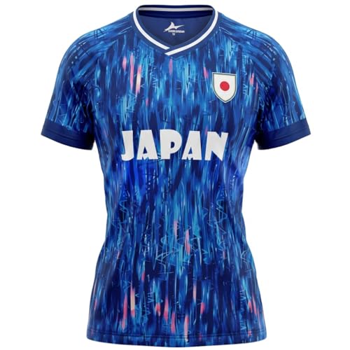SURUIDA Women Soccer Jersey Sports Fans Outdoor T-Shirts Athletic Slim Fit Fan Soccer Jersey