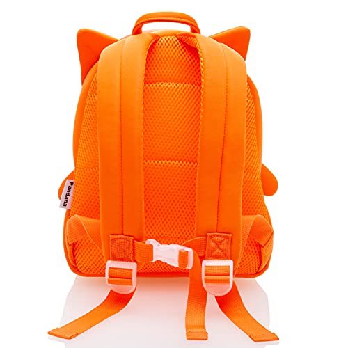 Pandana Kinderrucksack Felix Fuchs mit Brustgurt für Jungen und Mädchen ab 2 Jahren für Kindergarten, Kita und Freizeit aus isolierendem atmungsaktiven Neopren