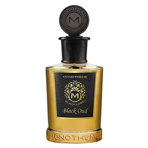 Image of Monotheme Black Oud EDP Perfume for Men & Women- Premium Luxury Long Lasting Fragrance Spray with top Notes of Amber & Woody Accords - Gift for Men & Women- 100 ml