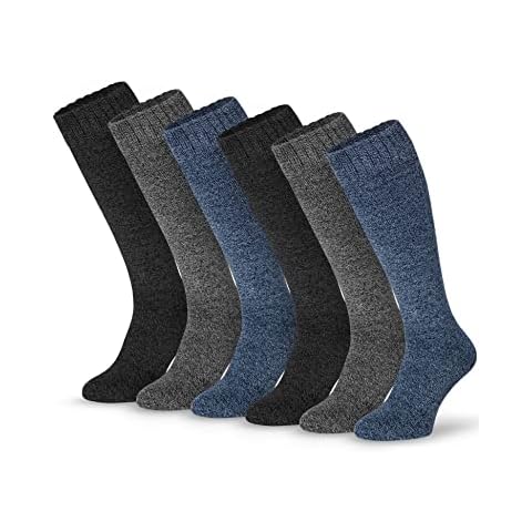 OCERA 6 Paar Herren Thermo-Kniestrümpfe Cover