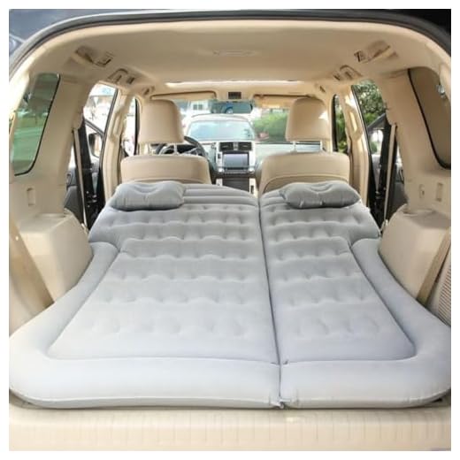 WHOROB Coche Colchón Inflable para Lexus is 2005 2006 2007 2008 2009 2010 2011 2012 Hinchable Colchón Colchones de Aire Colchón de Inflación para Viaje Camping Maletero Cama de Aire.,D-Grey 01