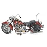 Vintage Looking Red Motorcycle