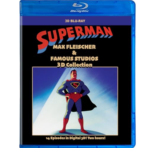Superman 3D blu-ray Max Fleischer and Famous Studios 3D Collection