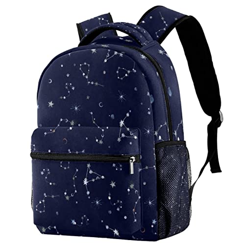 Sac à dos camping et école imprimé galaxie pour fille et garçon