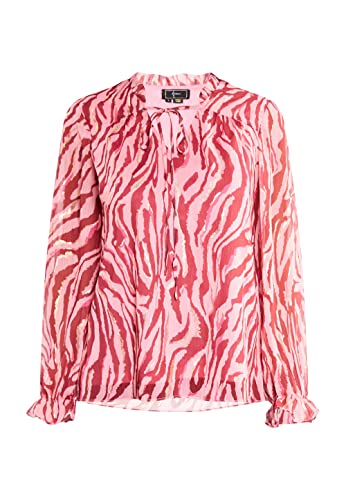 Blouse femme Aleva chemisier fluide chic haut manches longues vêtement tendance