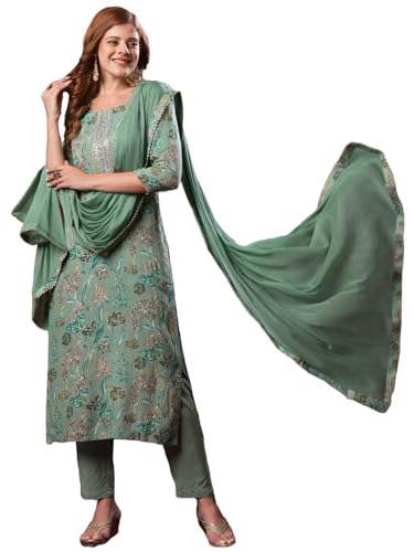 Kurta droite imprimée GoSriKi et pantalon pour vos sorties estivales