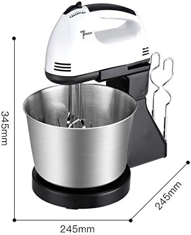 7 Speed Electric Food Mixer Table Stand Cake Dough Mixer Handheld Egg Beater Blender Baking Whipping Cream Machine