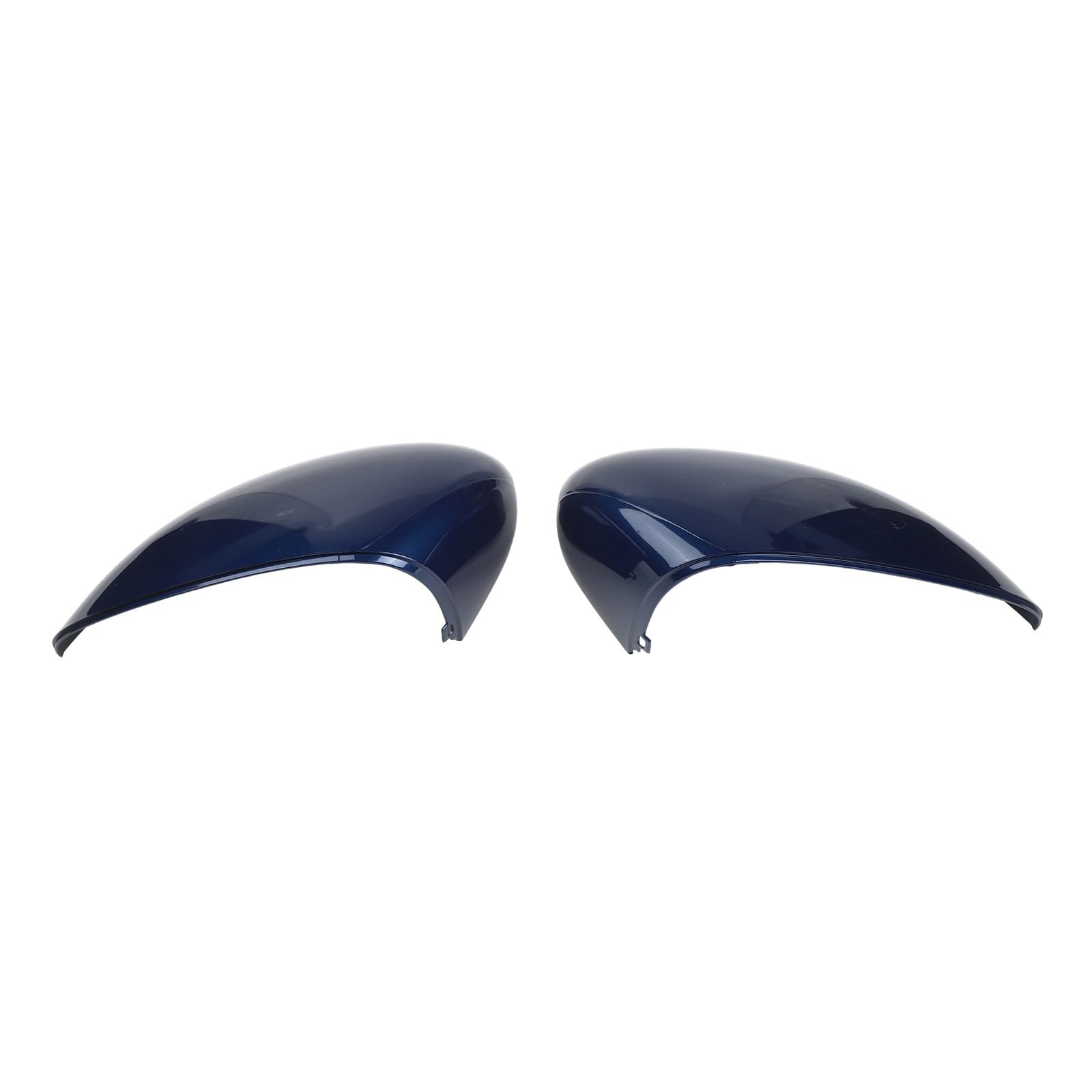Copri specchietto laterale blu scuro, compatibili con Ford Fiesta MK7 2008-2017, coppia di ricambio sinistra e destra
