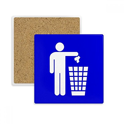 Fini les traces d'eau avec le Coaster tasse porte absorbent pierre bleu