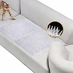 Yiteshi 10 Packs Scat Mat for Cats, 13X16 inches Pet Deterrent Spikes, Indoor Outdoor Humane Cat Repellent Fence (Transparent)