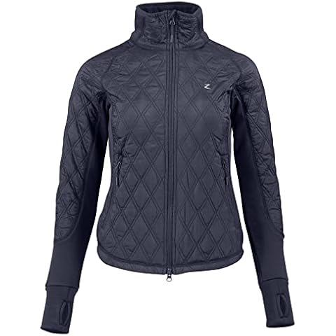 HORZE Zoe Reitjacke Mit Fleece Fütterung, Winddicht, Dunkelnavy, Blau, 40 Cover