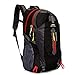 Besrina Zaino leggero da 40 l, multifunzione, impermeabile, casual, campeggio, trekking, per ciclismo, viaggi, arrampicata, sport all'aria aperta