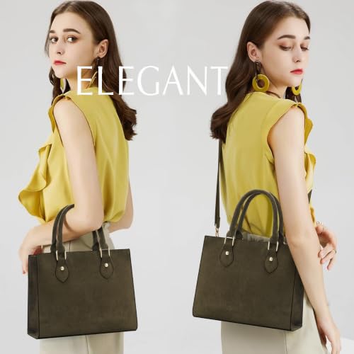Image of CHICAROUSAL Crossbody Purses and Handbags for Women PU Leather Tote Top Handle Satchel Shoulder Bags