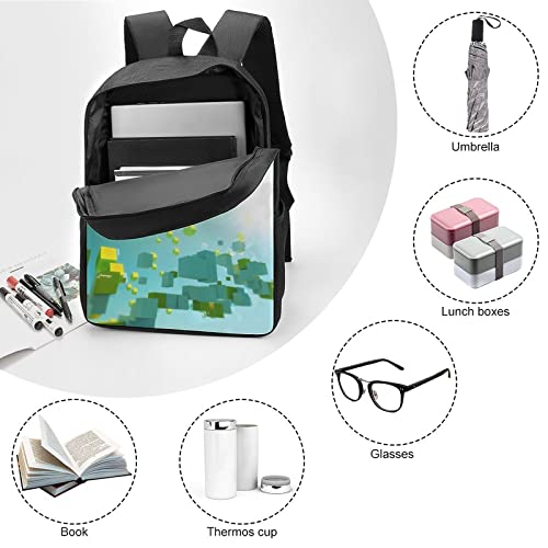 Sac à dos scolaire enfants Cube 17 pouces pour collège