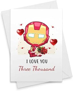 Cute Card Dad Fathers Day Three Thousand Father's Day Daddy Papa Best Ever Mother's Day Valentine's Day Christmas, Anniversary Birthday Wife Her Girlfriend Husband Boyfriend Him [00025]