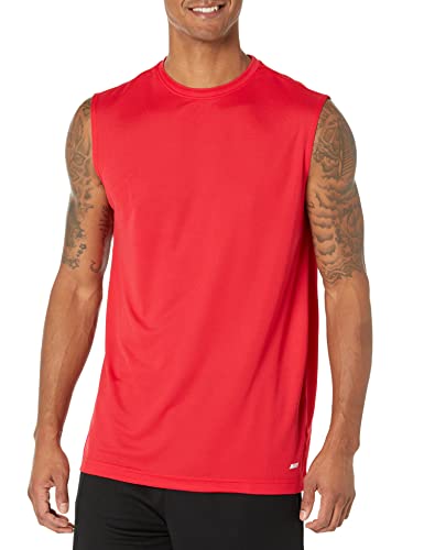 Image of Amazon Essentials Men's Gym Tank Tops, Moisture-Wicking Dry Fit Breathable Muscle Shirts, Pack of 2