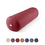 VIELSEITIG EINSETZBAR - Das zylinderförmige Yogakissen ist vielseitig einsetzbar und unterstützt dich bei Übungen wie Rückwärtsbeugen oder dient als Unterlage für die Beine, um den Rücken im Liegen zu entlasten