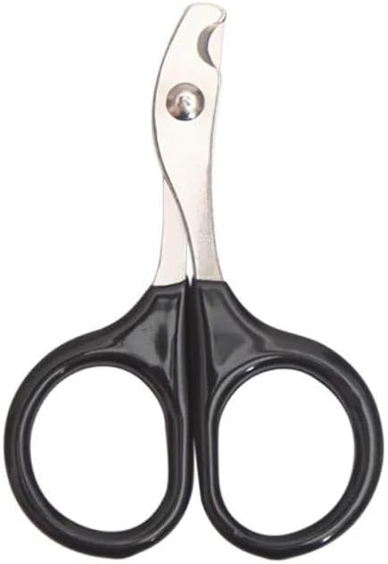 Generic Quality Animal Tool pet Nail Clipper pet Grooming Stainless Steel Dog cat Nail Clippers pet Clipper, Black