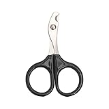 Generic Quality Animal Tool pet Nail Clipper pet Grooming Stainless Steel Dog cat Nail Clippers pet Clipper, Black
