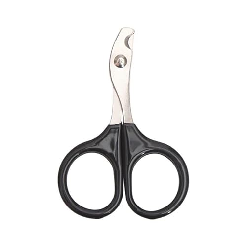 Generic Quality Animal Tool pet Nail Clipper pet Grooming Stainless Steel Dog cat Nail Clippers pet Clipper, Black