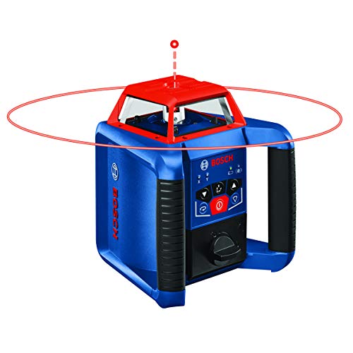 Bosch REVOLVE2000 GRL2000-40HVK Exterior 2000ft Range Horizontal/Vertical Self-Leveling Cordless Rotary Laser Kit